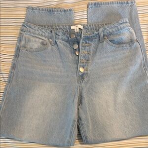 Blue High Rise Vintage-Inspired Jeans